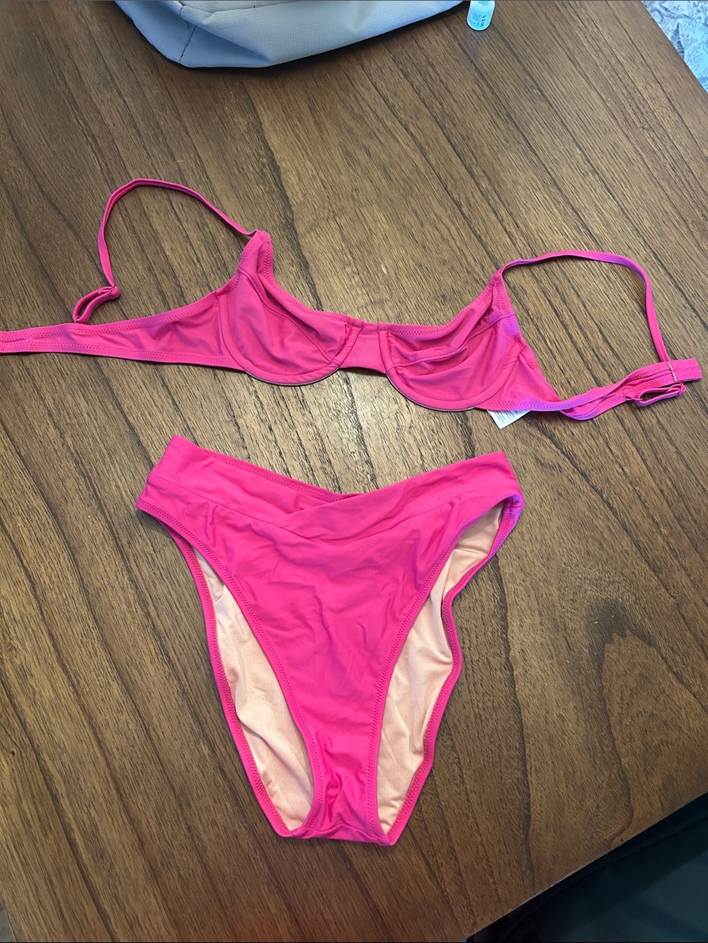 J. Crew Hot Pink Bikini
